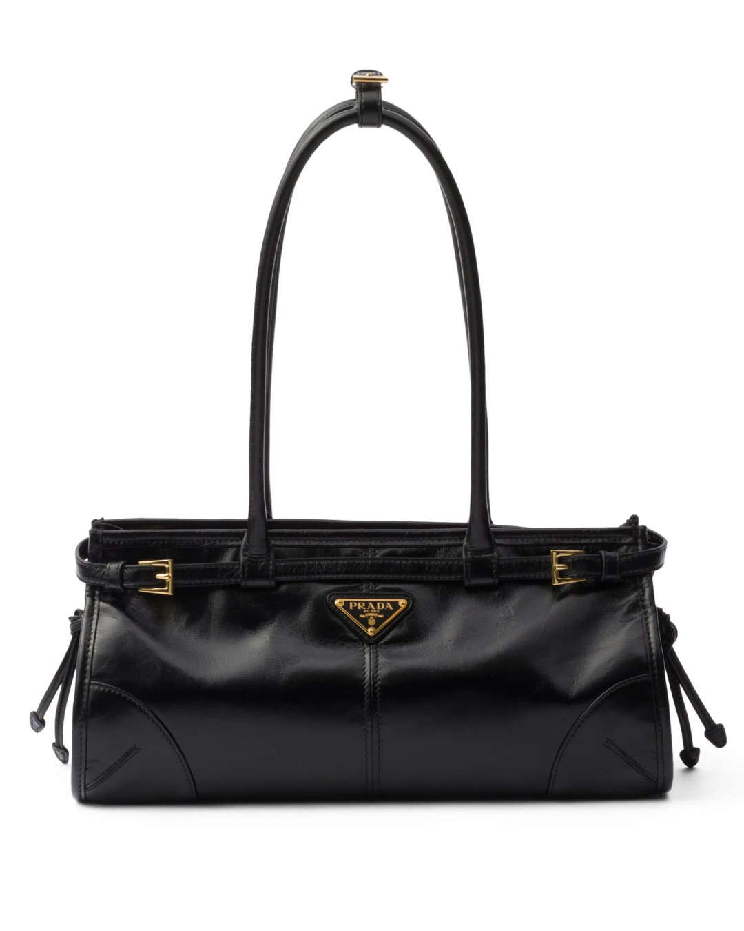 Bonnie Medium Leather Bag Black
