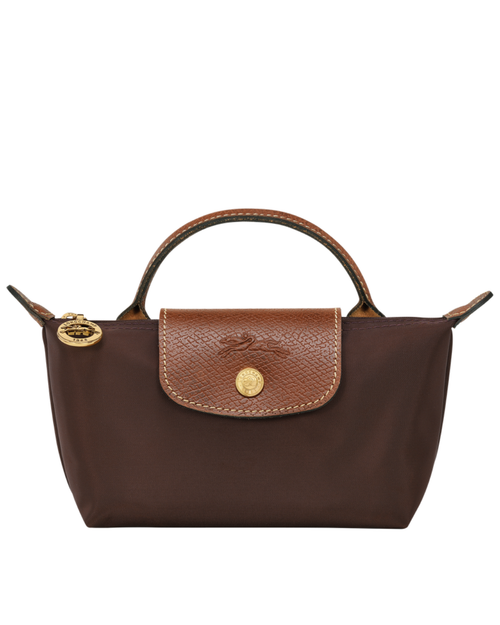Le Pliage Original Mini El Çantası Abanoz (Çapraz Askılı)