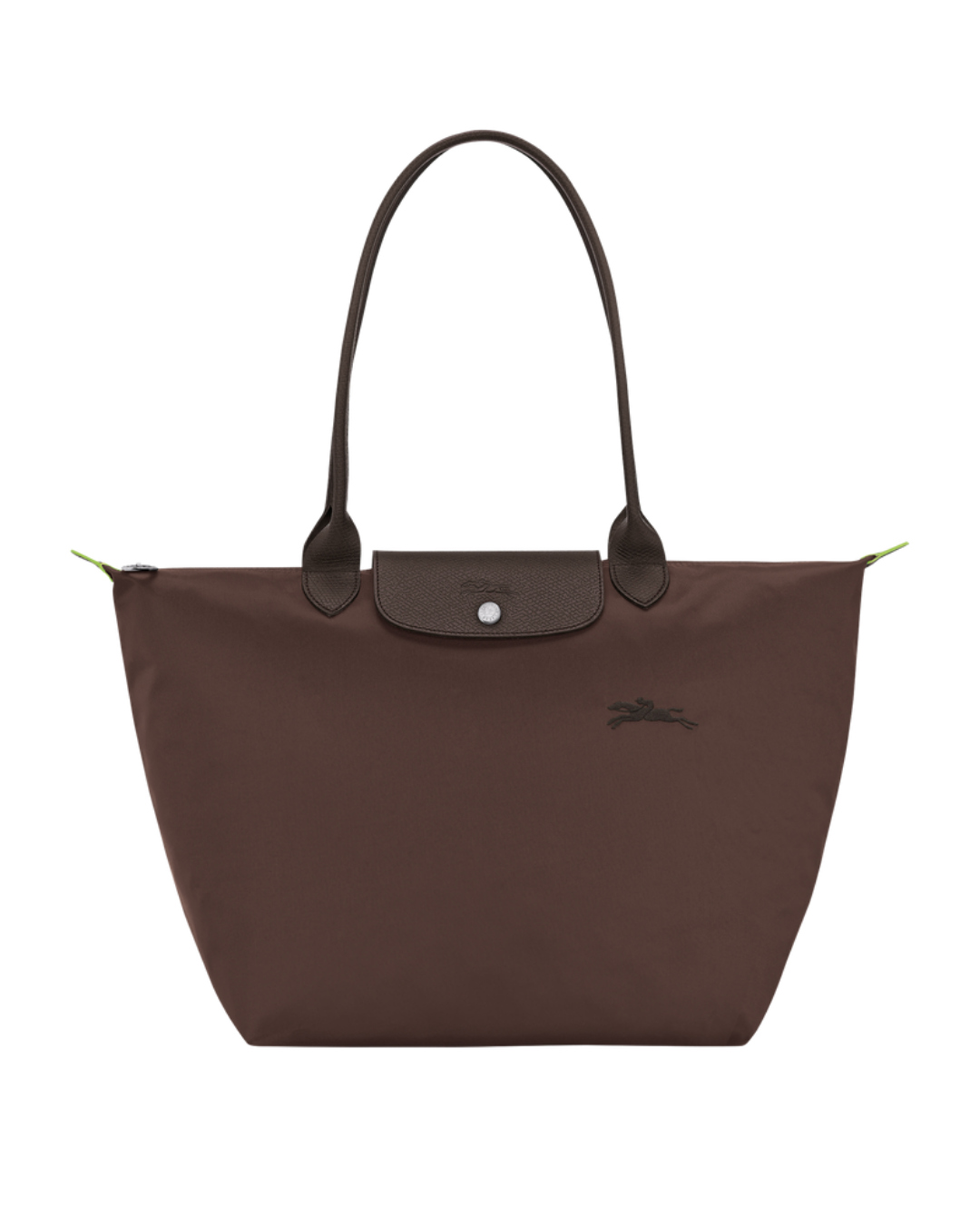 Le Pliage Green Large Tote Bag Moka
