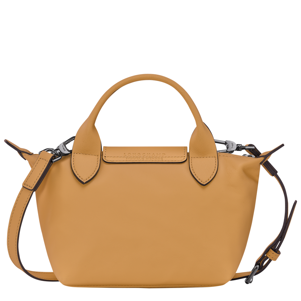 Le Pliage Xtra XS Leather Handbag Honey