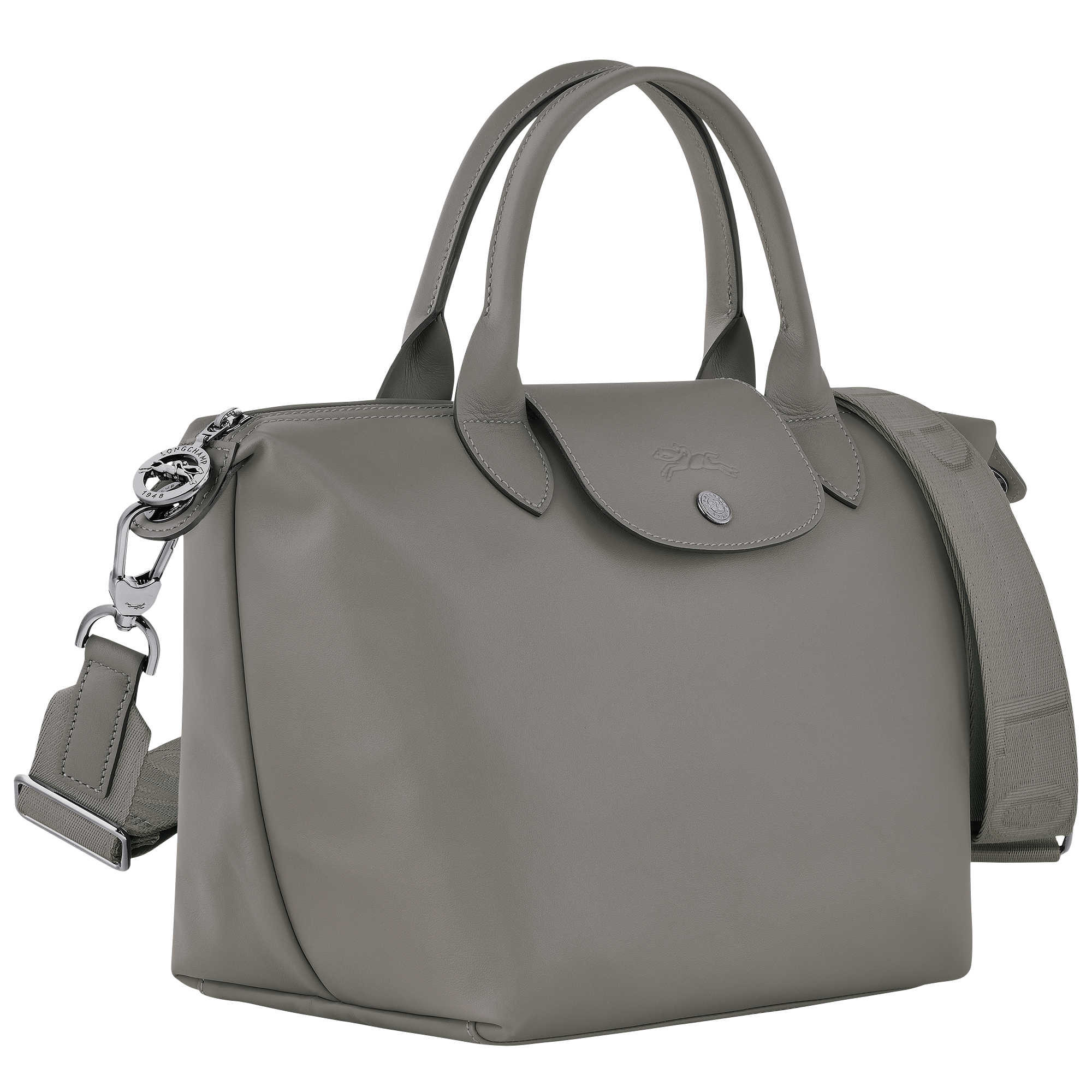 Le Pliage Xtra Small Leather Handbag Sand Beige