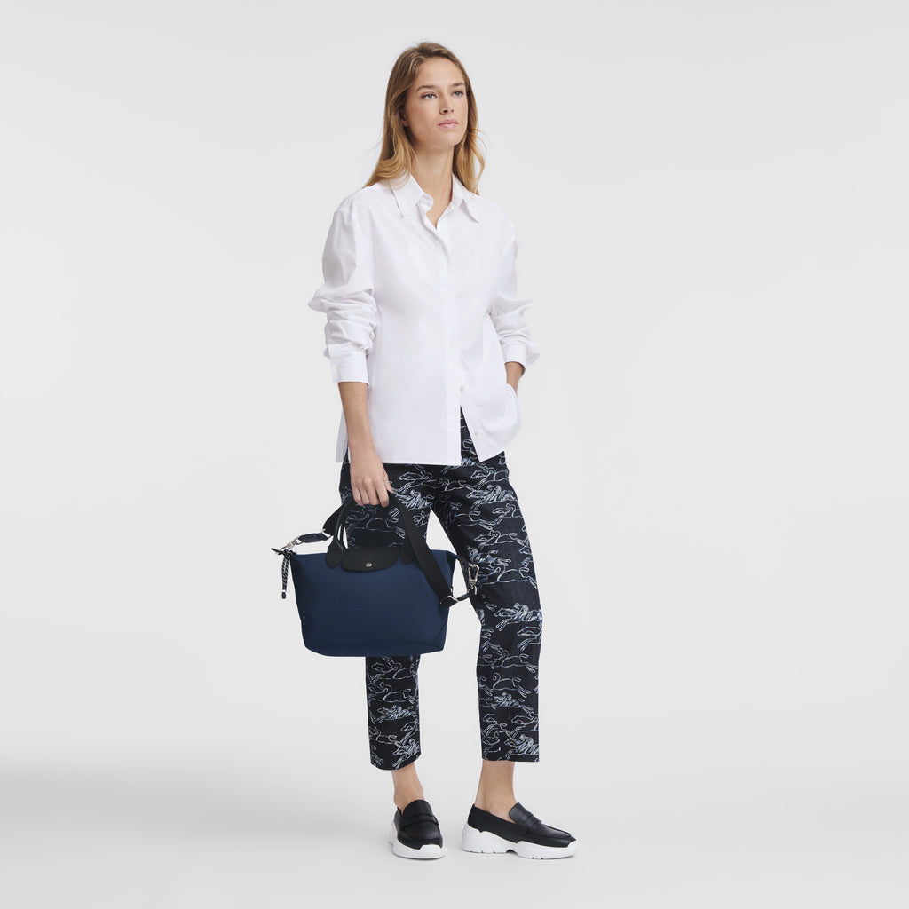Le Pliage Energy Small Handbag Navy Blue