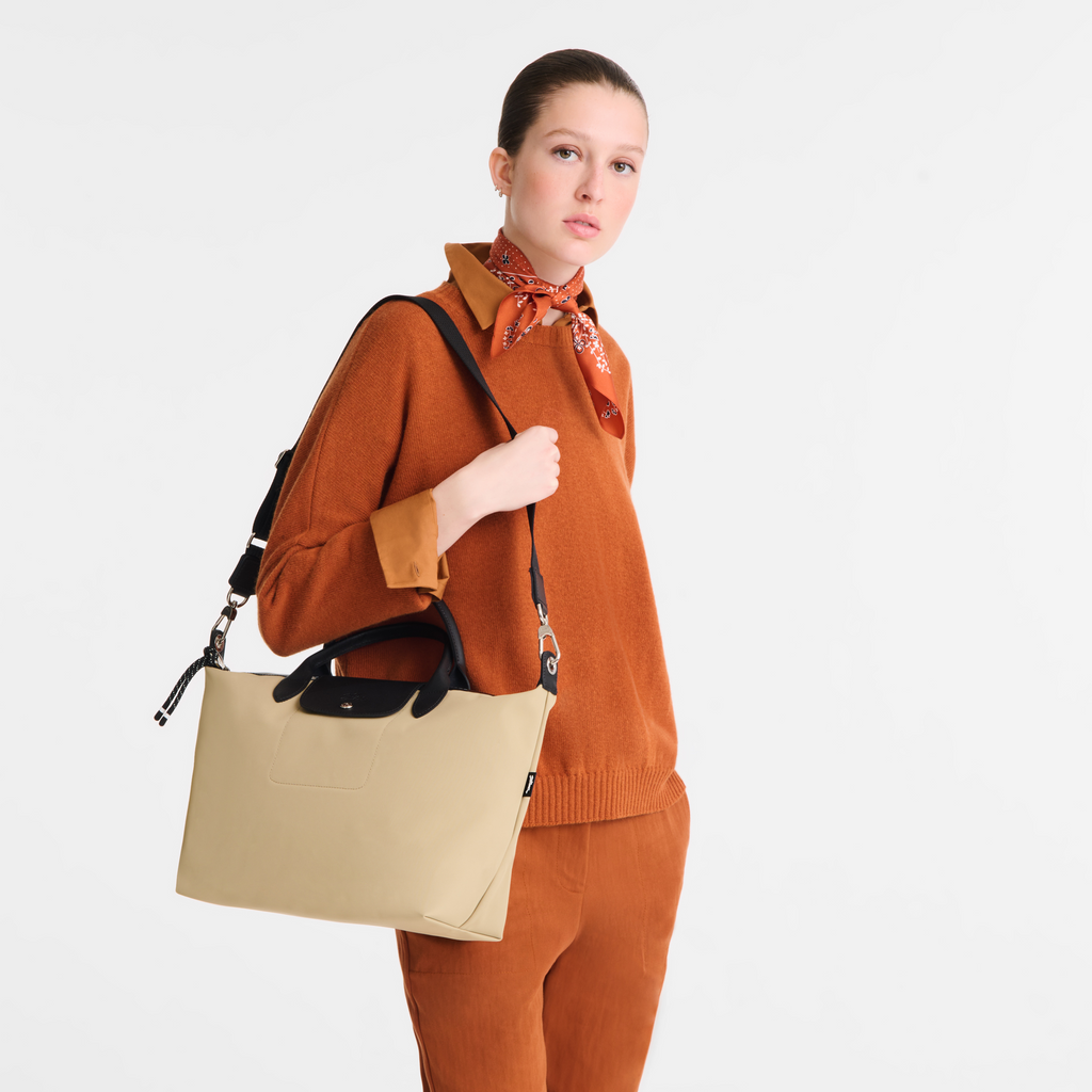 Le Pliage Energy Large Handbag Clay Color