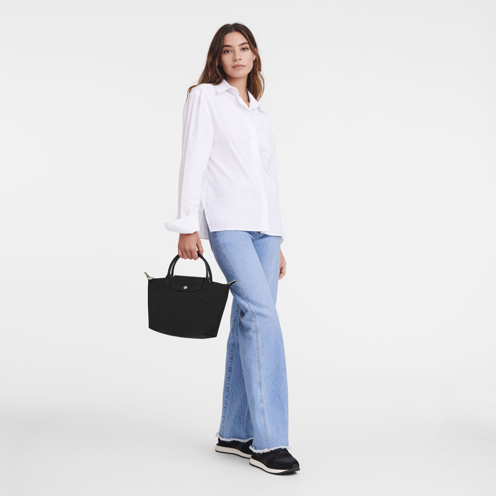 Le Pliage Green Handbag Black