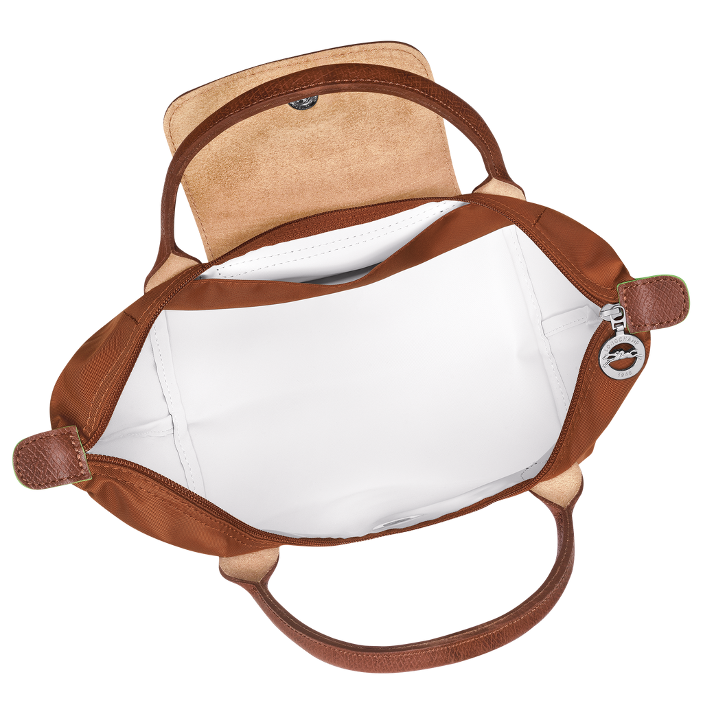 Le Pliage Green Handbag Cognac
