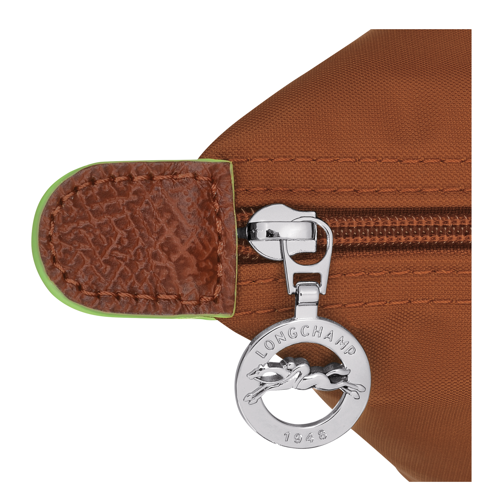 Le Pliage Green Handbag Cognac