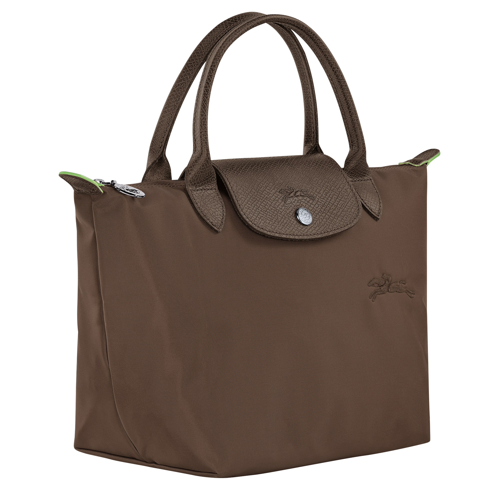 Le Pliage Green Terracotta Handbag
