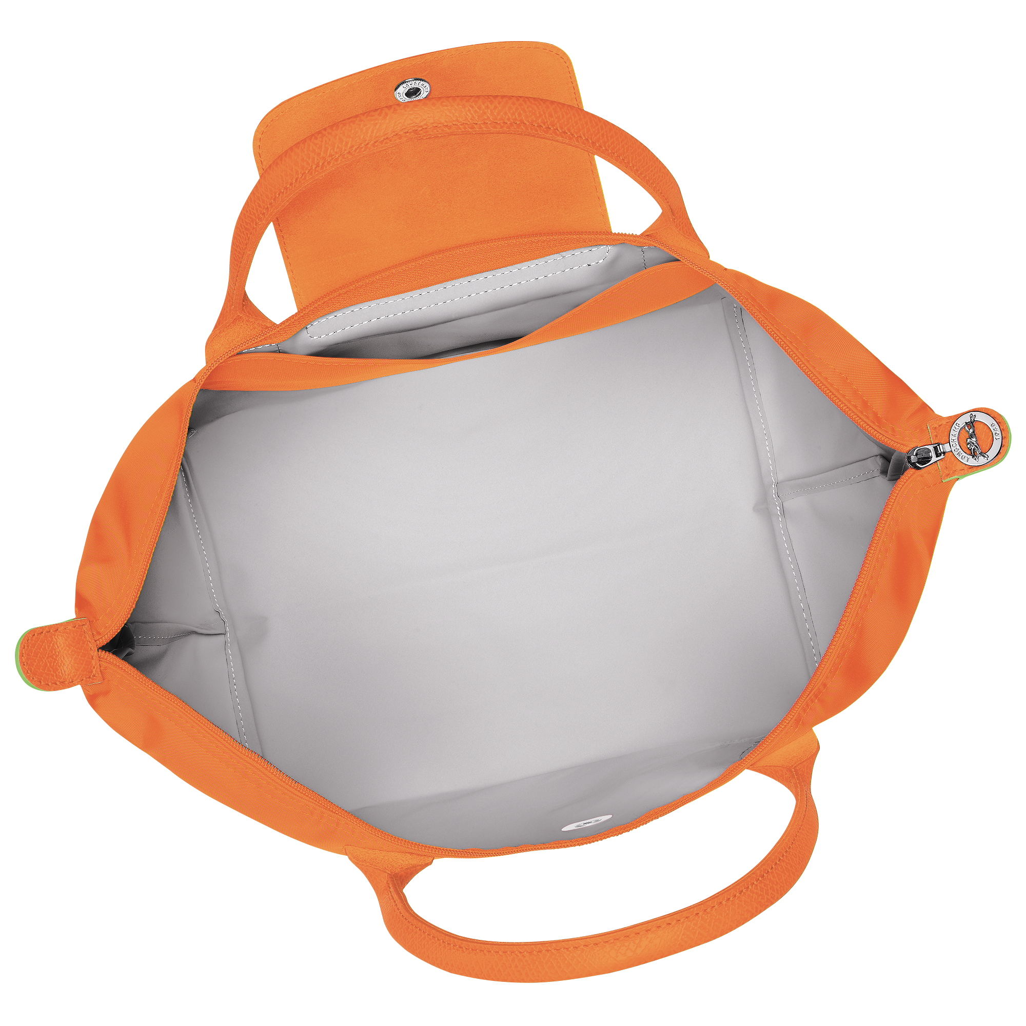 Le Pliage Green Handbag Orange
