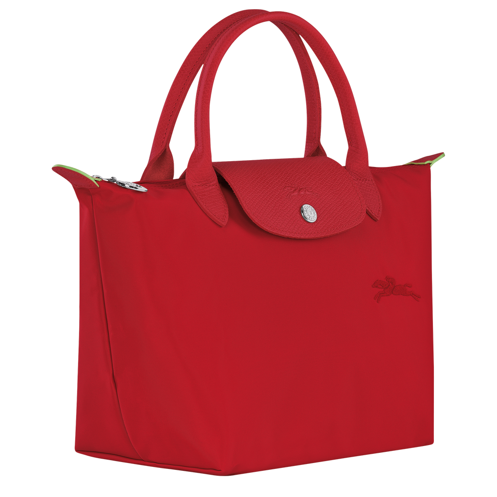 Le Pliage Green Handbag Tomato Red