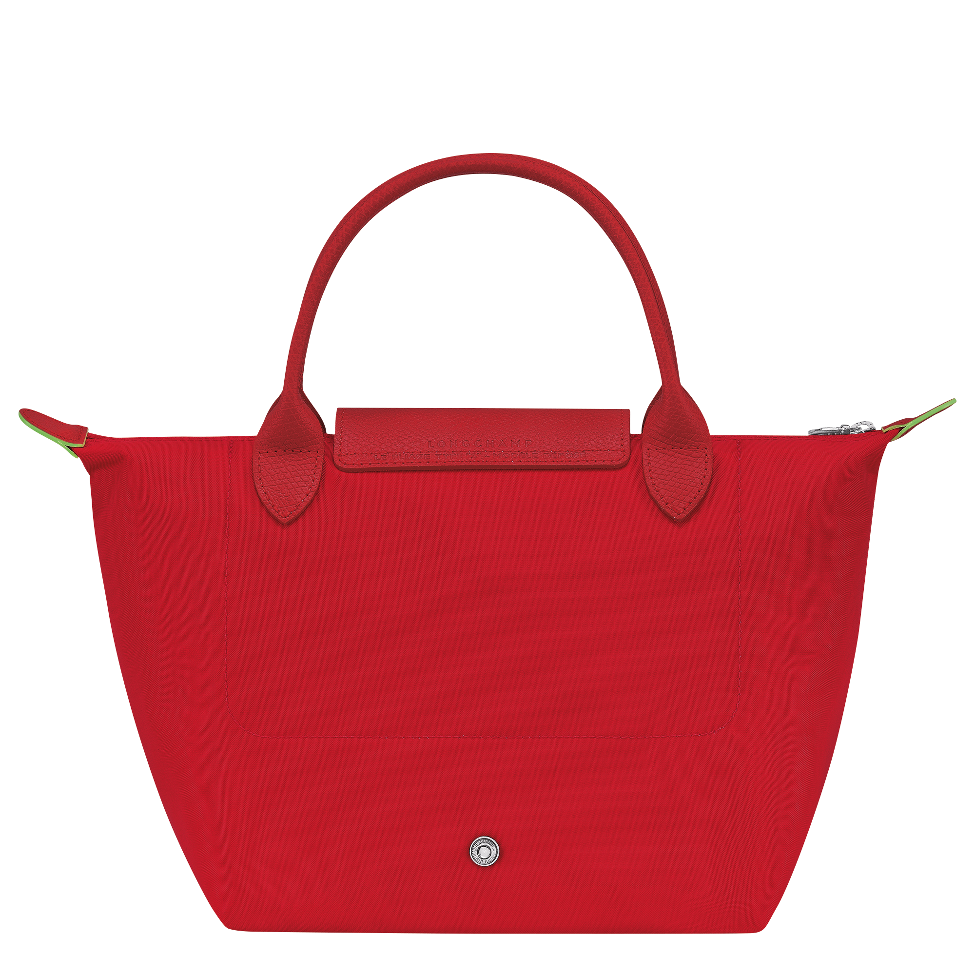 Le Pliage Green Handbag Tomato Red