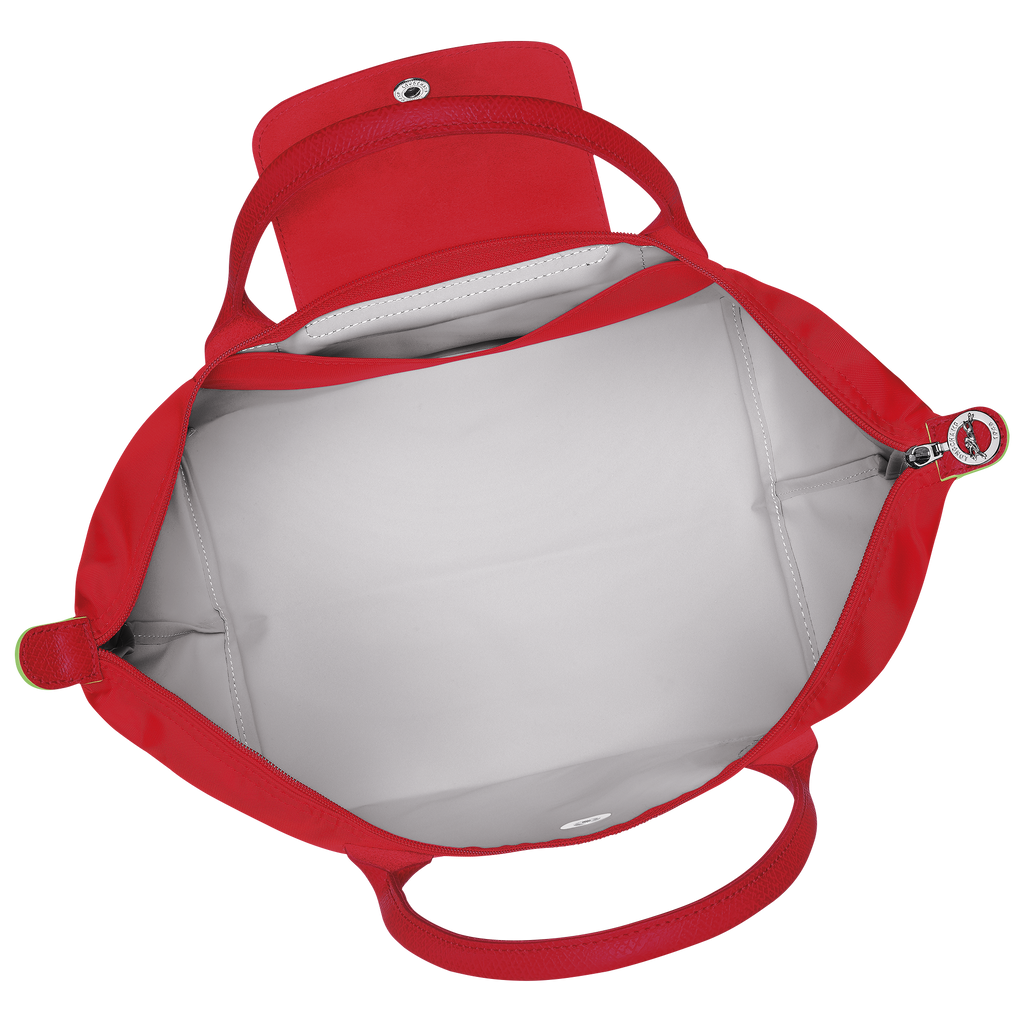 Le Pliage Green Handbag Tomato Red