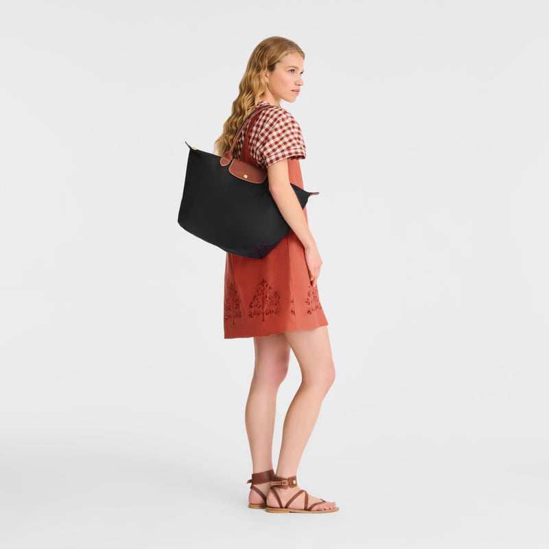Le Pliage Original Large Tote Bag Black