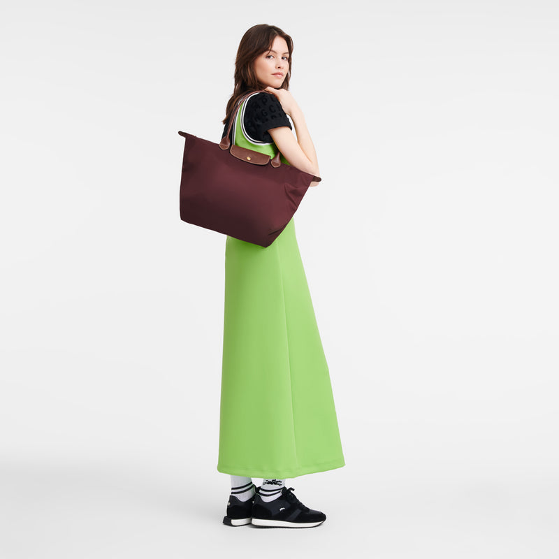 Le Pliage Original Large Tote Bag Claret Red