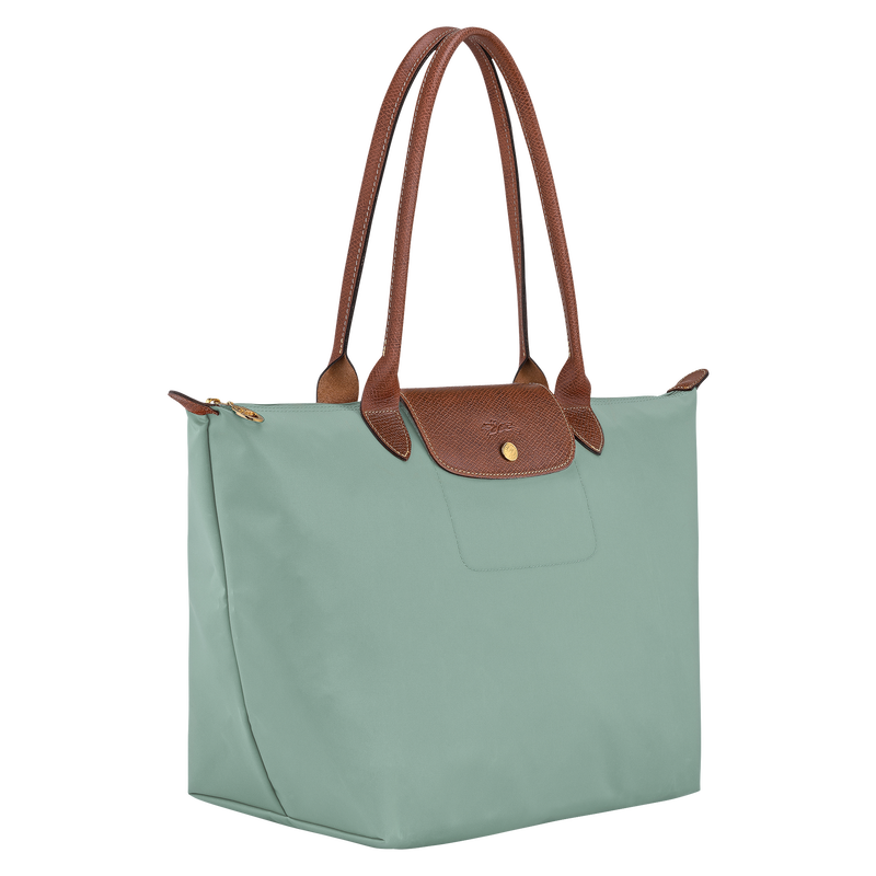 Le Pliage Original Large Tote Bag Tile Green