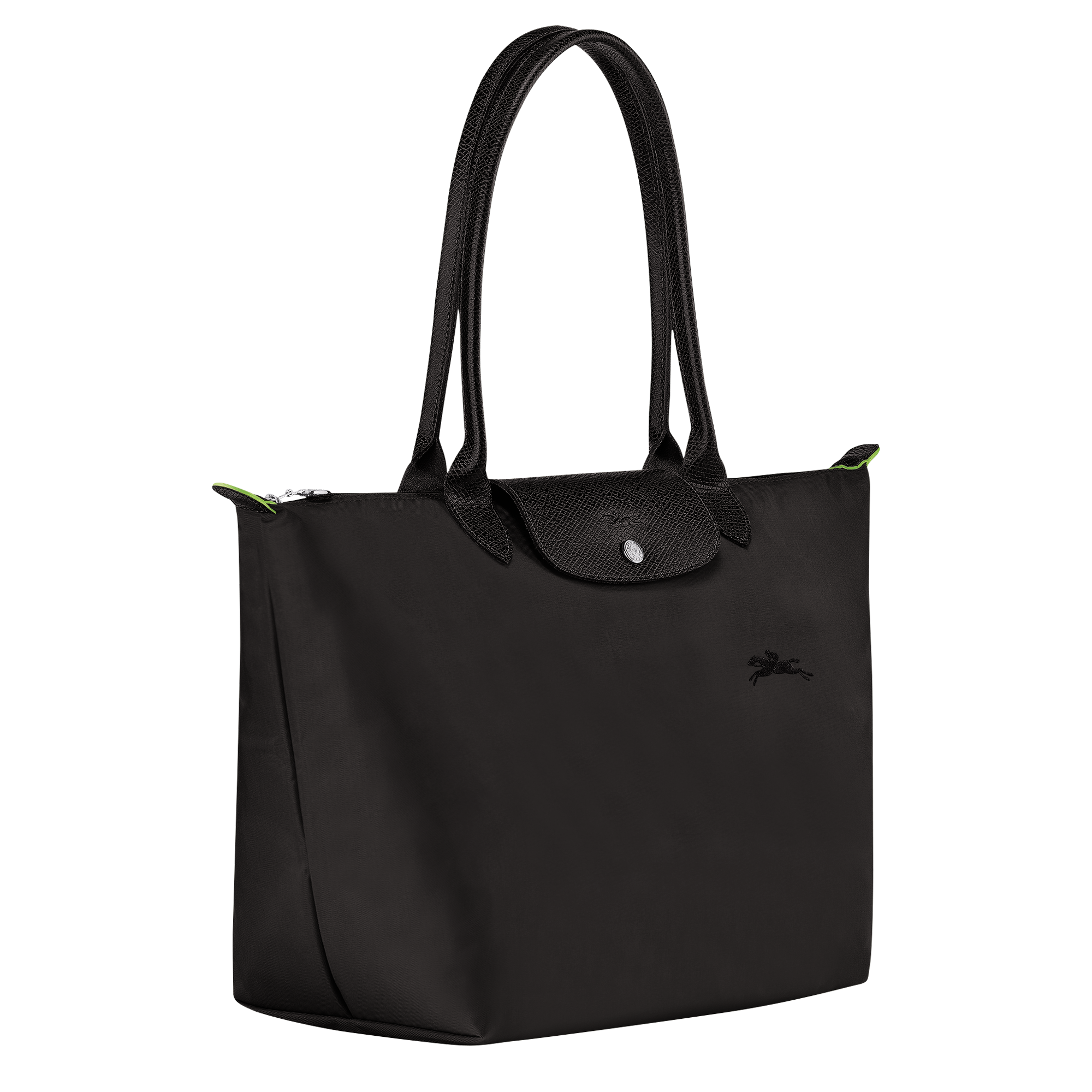 Le Pliage Green Large Tote Çanta Siyah