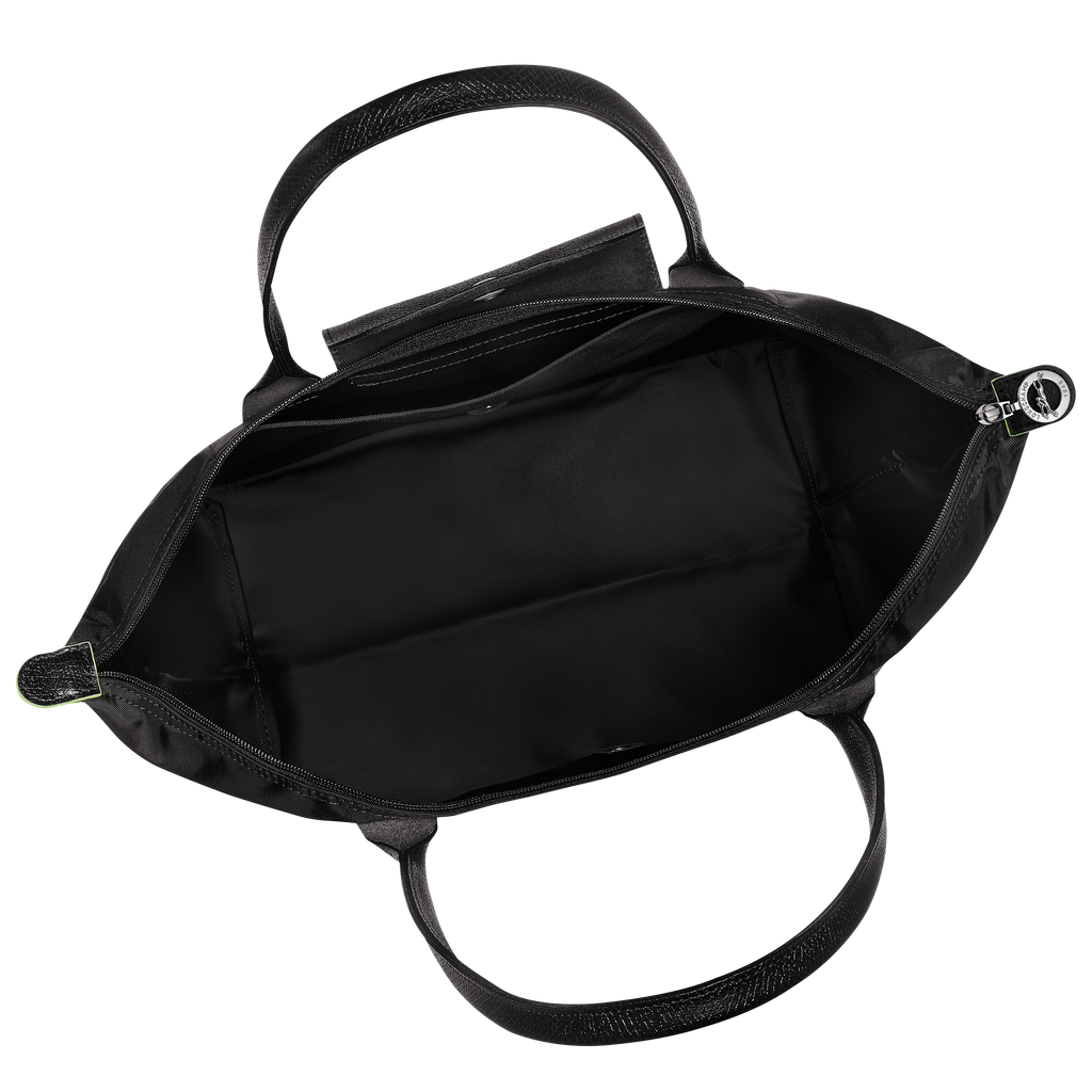 Le Pliage Green Large Tote Bag Black