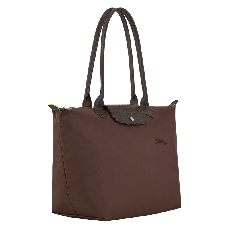 Le Pliage Green Large Tote Bag Moka