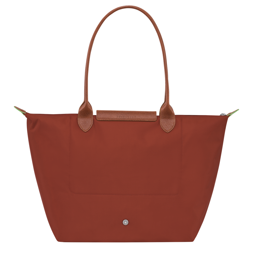 Le Pliage Green Large Tote Bag Chestnut