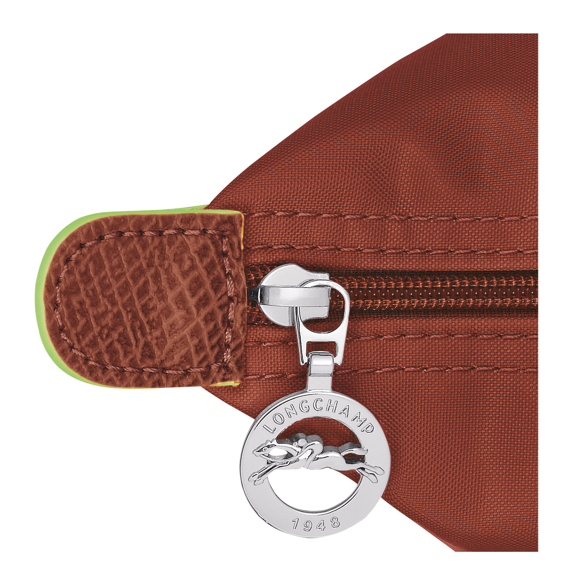 Le Pliage Green Large Tote Bag Chestnut