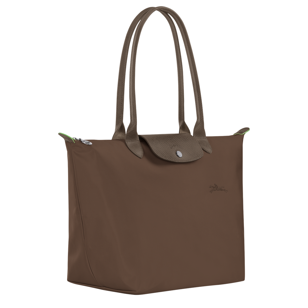Le Pliage Green Large Tote Bag Terracotta