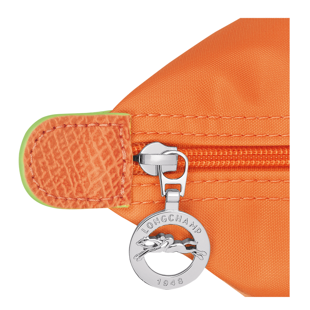 Le Pliage Green Large Tote Bag Orange