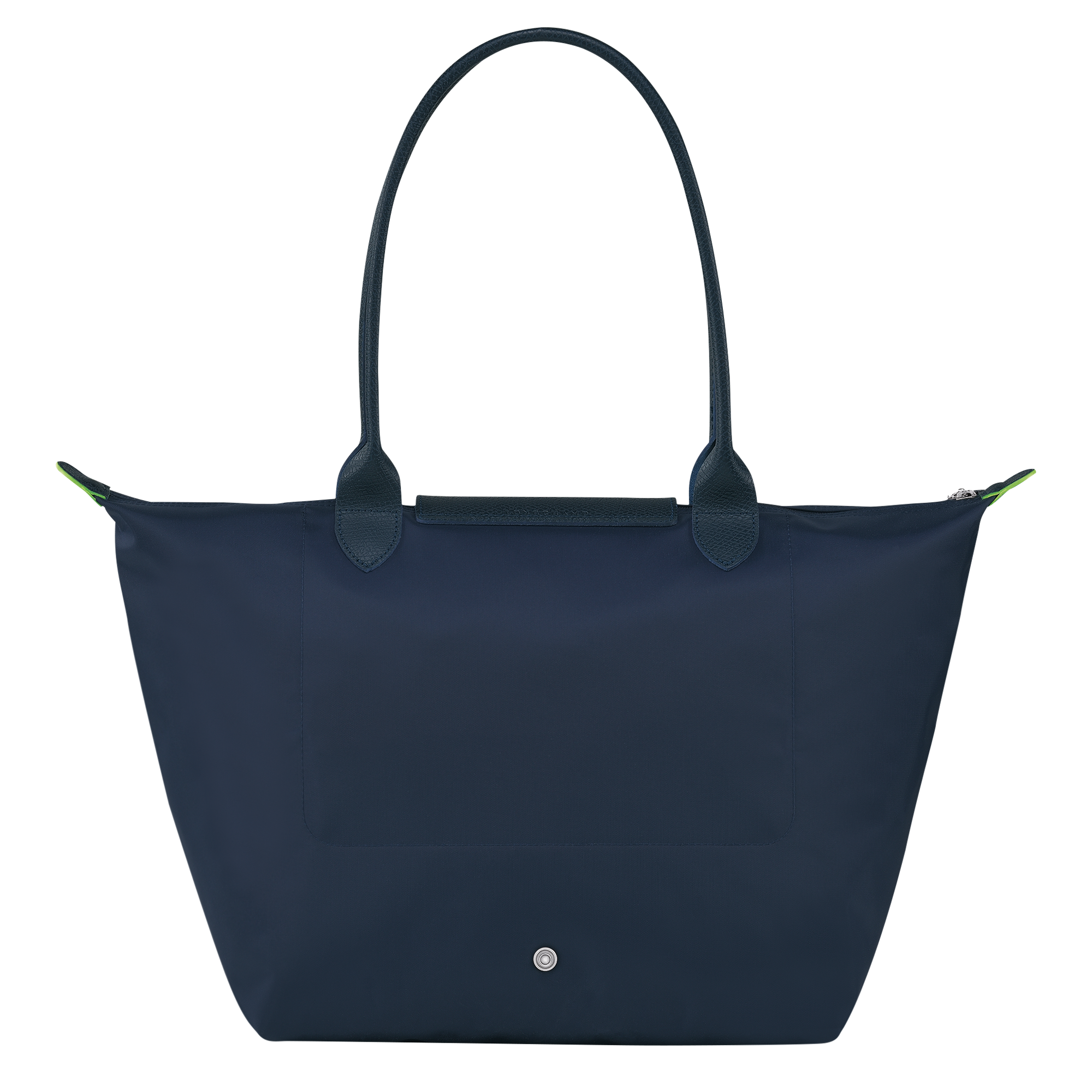 Le Pliage Green Large Tote Bag Navy Blue