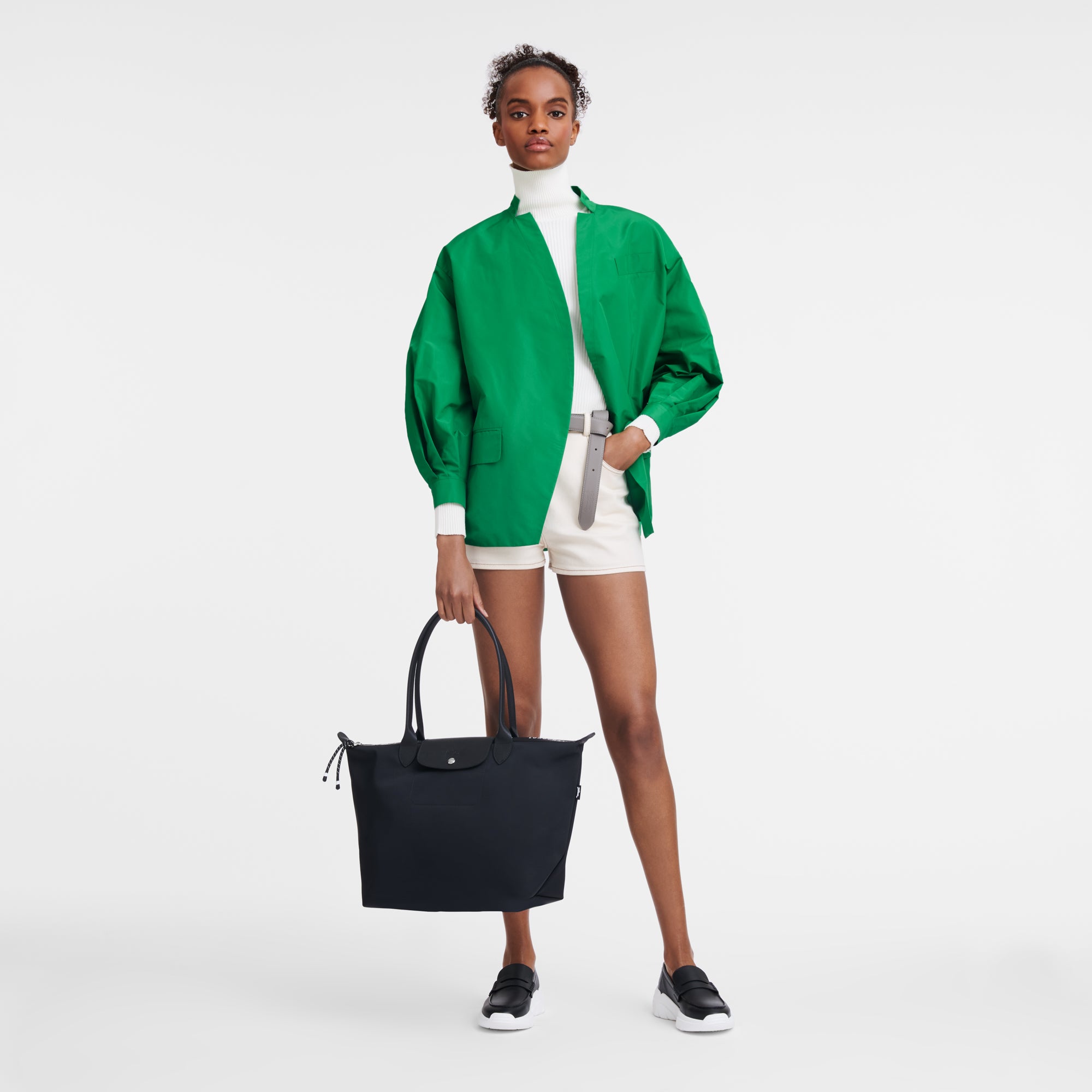 Le Pliage Energy Large Tote Bag Black