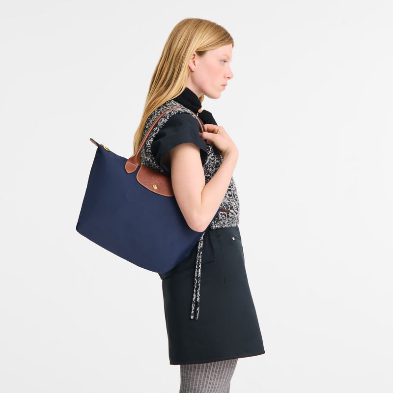 Le Pliage Original Medium Tote Çanta Lacivert
