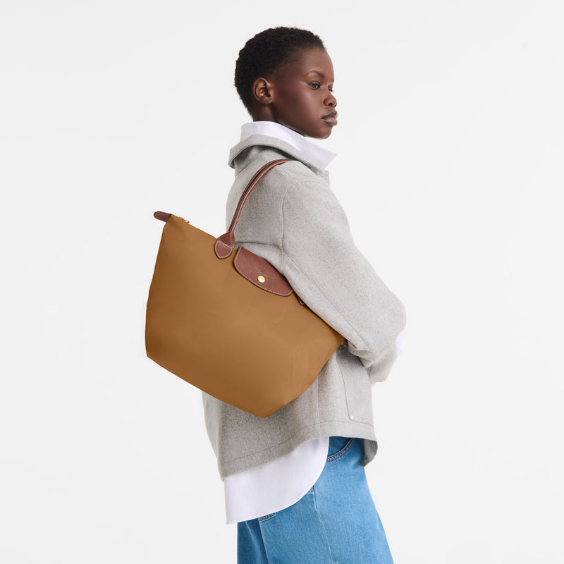 Le Pliage Original Medium Tote Çanta Karamel Beji