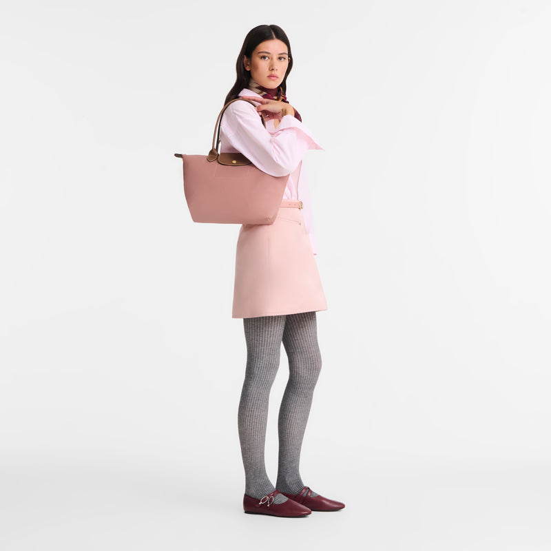 Le Pliage Original Medium Tote Çanta Toz Pembe