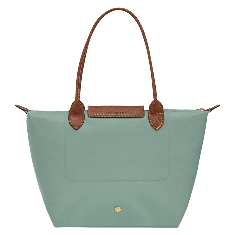 Le Pliage Original Medium Tote Bag Tile Green