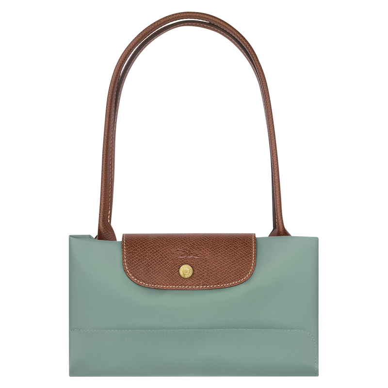 Le Pliage Original Medium Tote Bag Tile Green