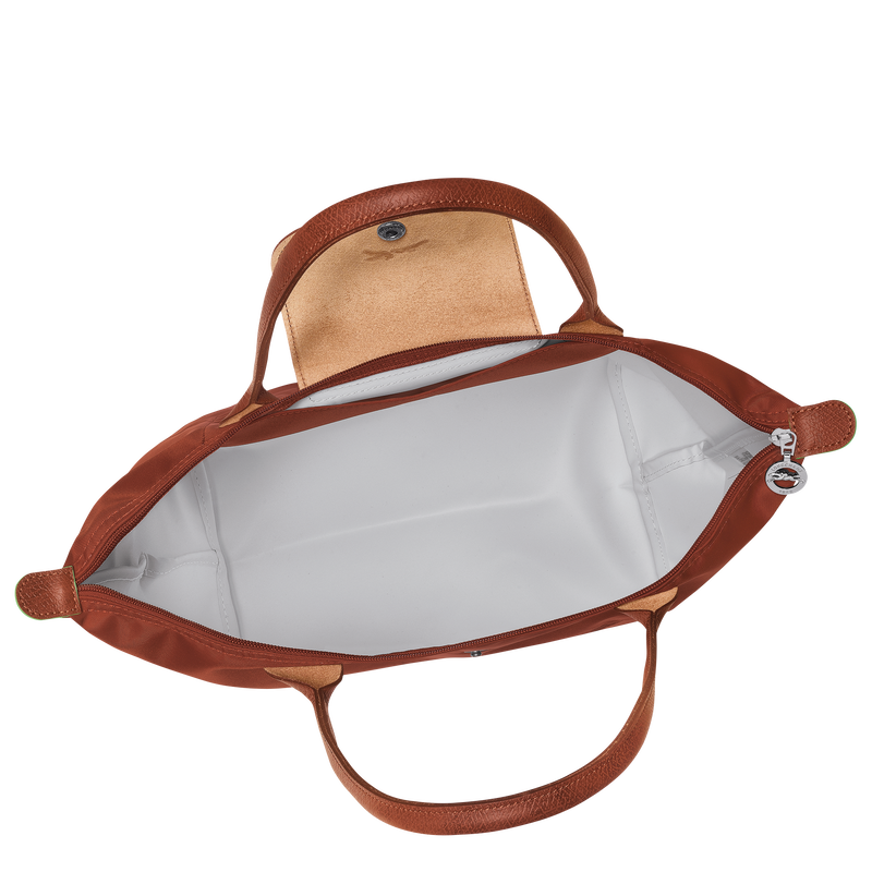 Le Pliage Green Medium Tote Bag Chestnut