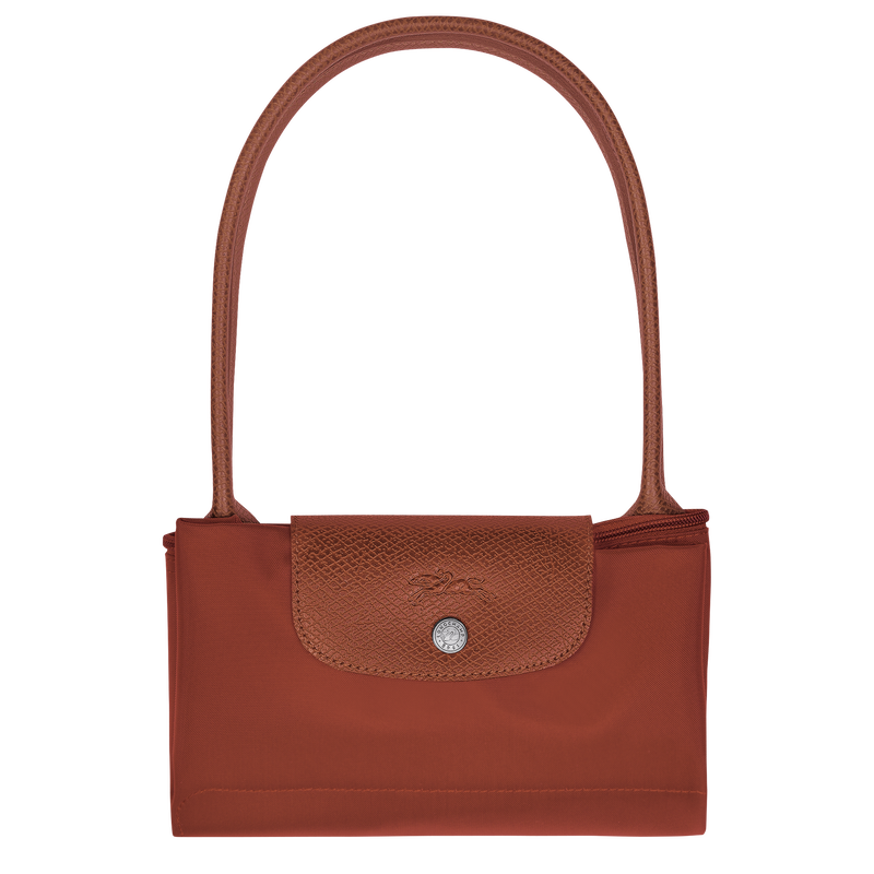 Le Pliage Green Medium Tote Bag Chestnut