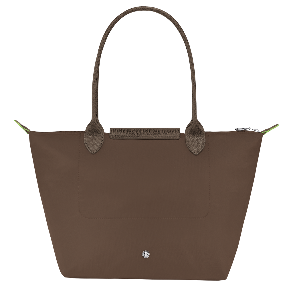 Le Pliage Green Medium Tote Bag Terracotta