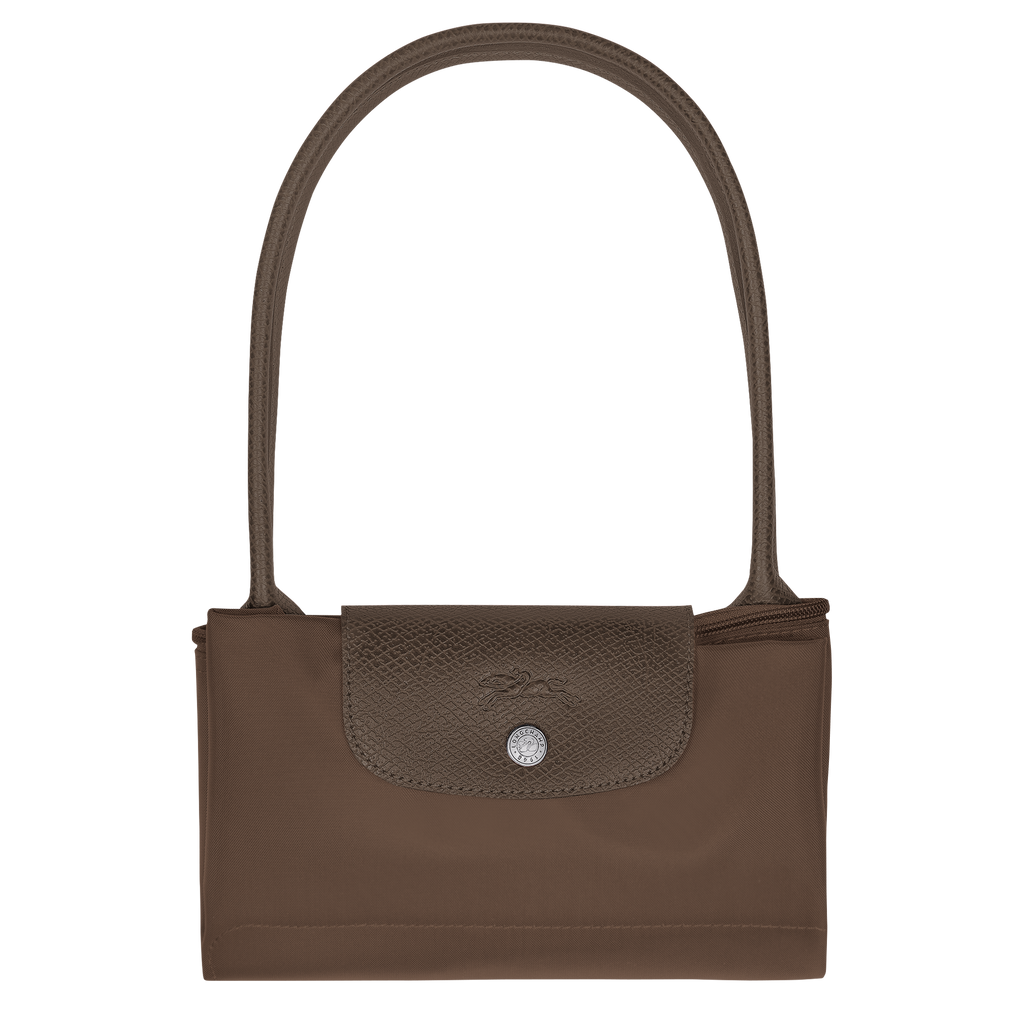 Le Pliage Green Medium Tote Bag Terracotta