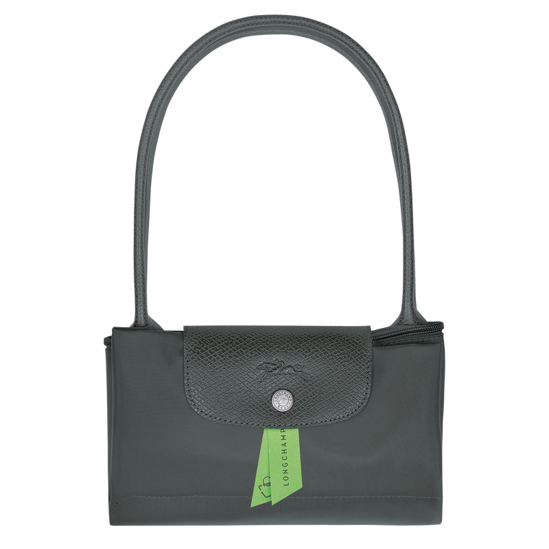 Le Pliage Green Medium Tote Çanta Grafit Gri