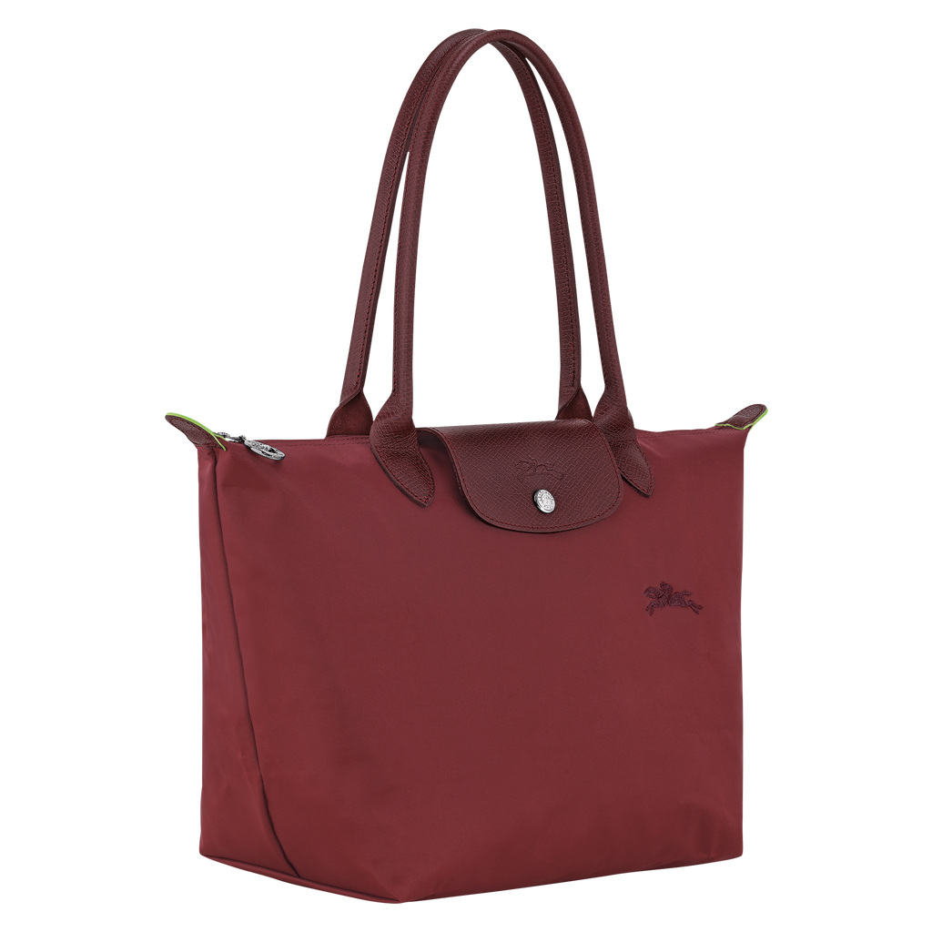 Le Pliage Green Medium Tote Bag Pomegranate