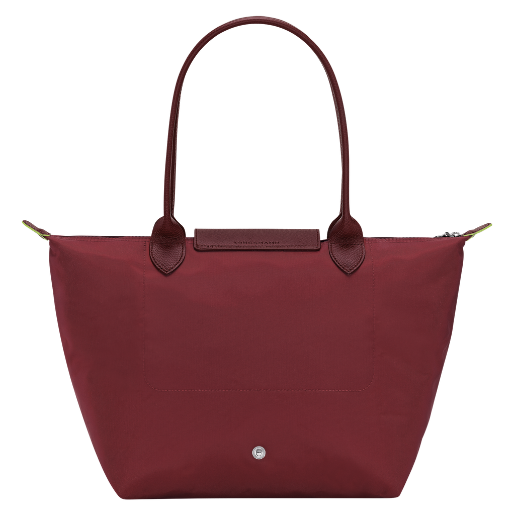Le Pliage Green Medium Tote Bag Pomegranate