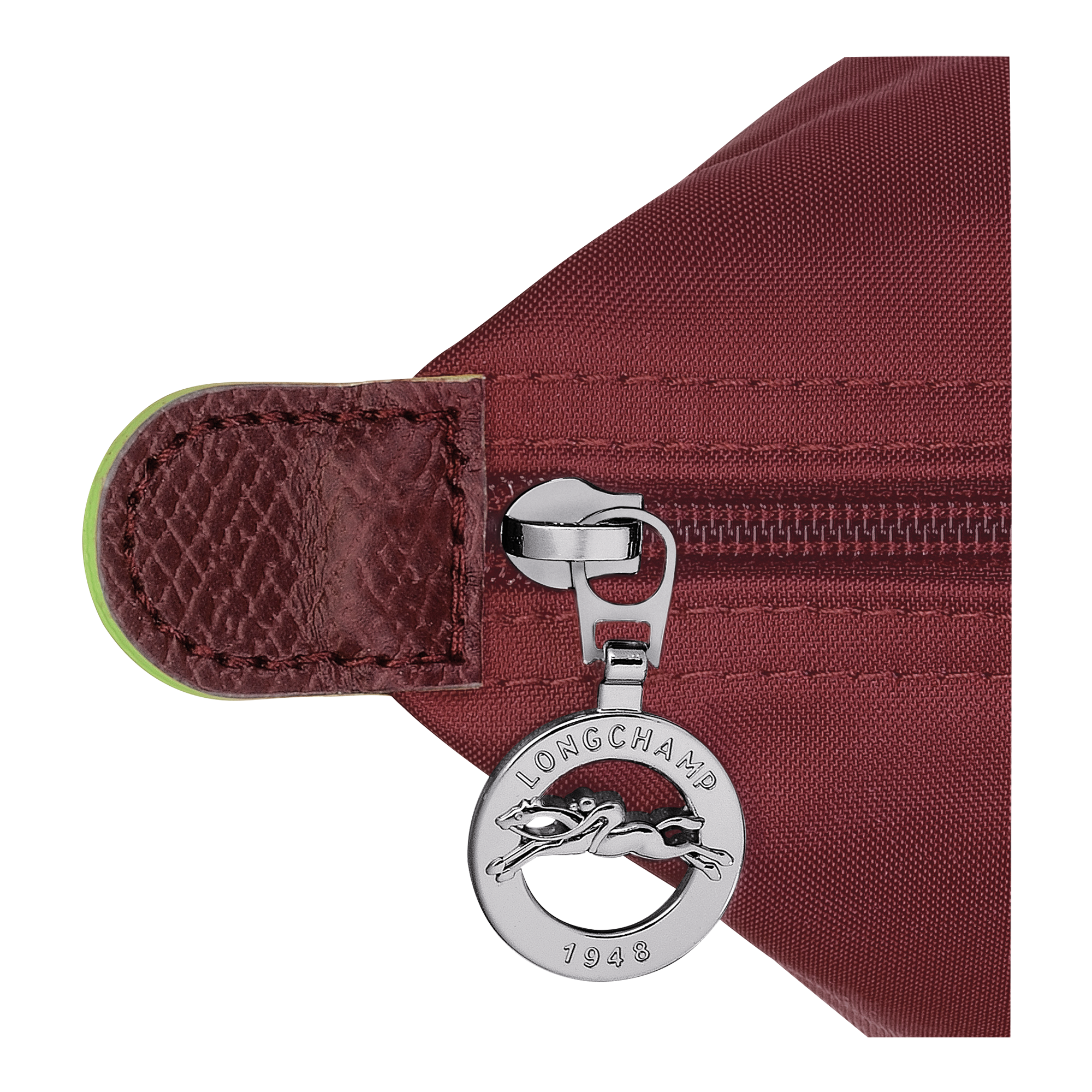 Le Pliage Green Medium Tote Bag Pomegranate